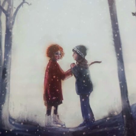 para patrząca na siebie