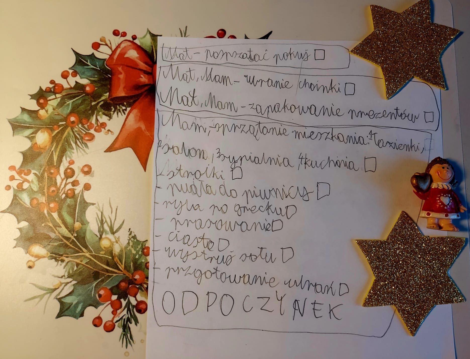 23 grudnia – działać jak drużyna