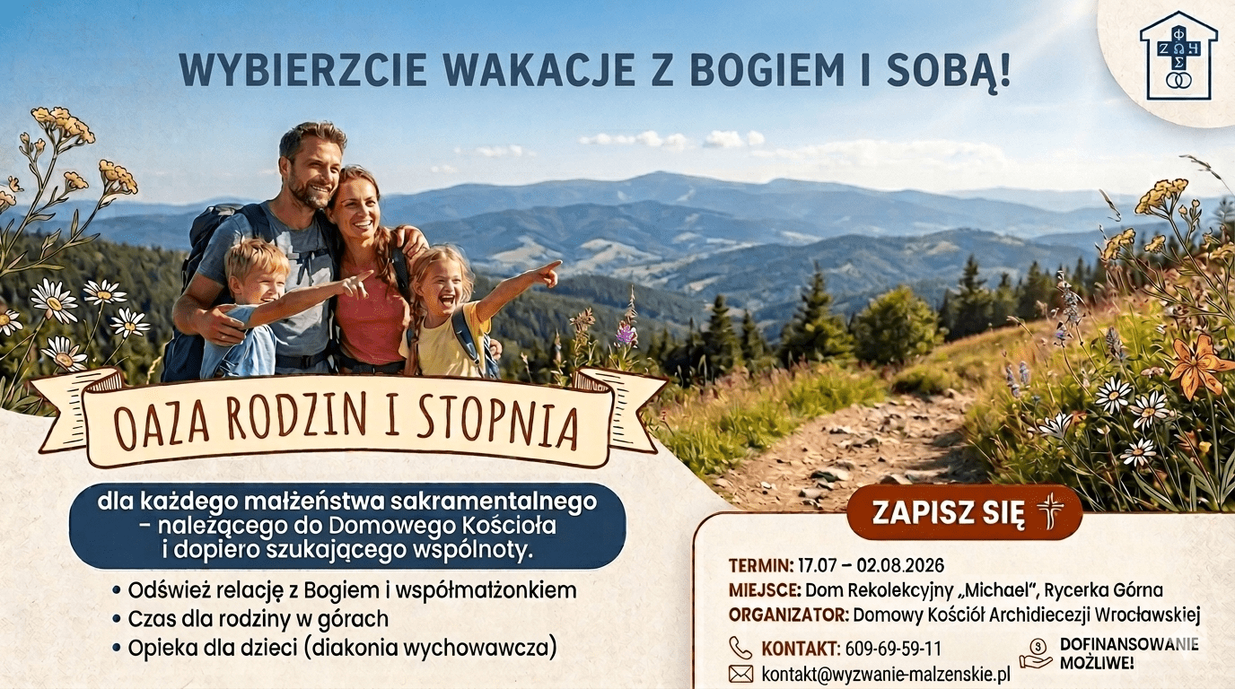 Zaproszenie na&nbsp;rekolekcje